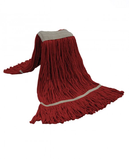 Red colour-coded Kentucky mop