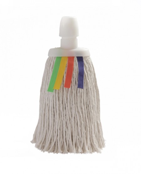 Socket mop with hygiene tags